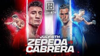 Zepeda Vs Cabrera 7/6/2024